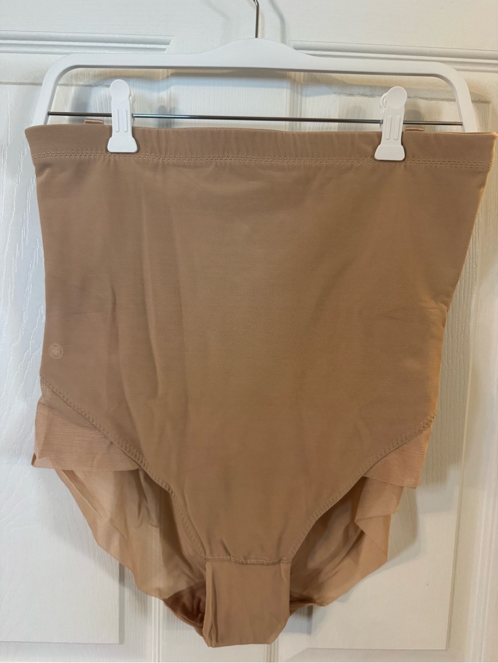 Honeylove High-Waist Shaping Shorts in Beige